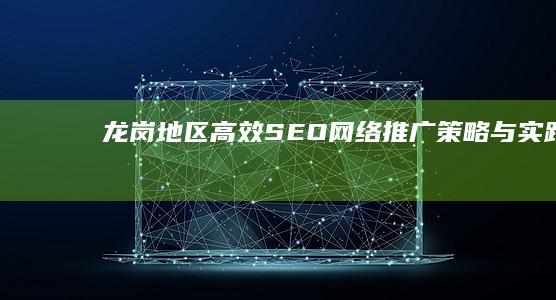 龙岗地区高效SEO网络推广策略与实践